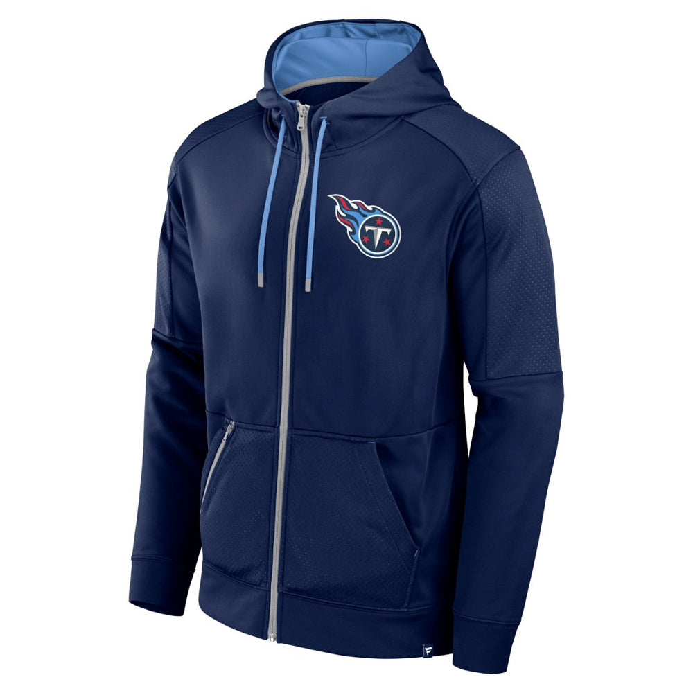 Tennessee Titans Defender Full-Zip Hoodie - Navy sale