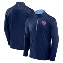 Tennessee Titans Defender Long Sleeve Quarter-Zip Jacket - Navy online