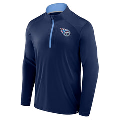 Tennessee Titans Defender Long Sleeve Quarter-Zip Jacket - Navy online