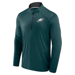 Philadelphia Eagles Defender Long Sleeve Quarter-Zip Jacket - Midnight Green sale