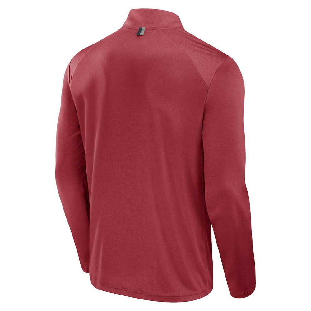 Arizona Cardinals Defender Long Sleeve Quarter-Zip Jacket - Cardinal discount
