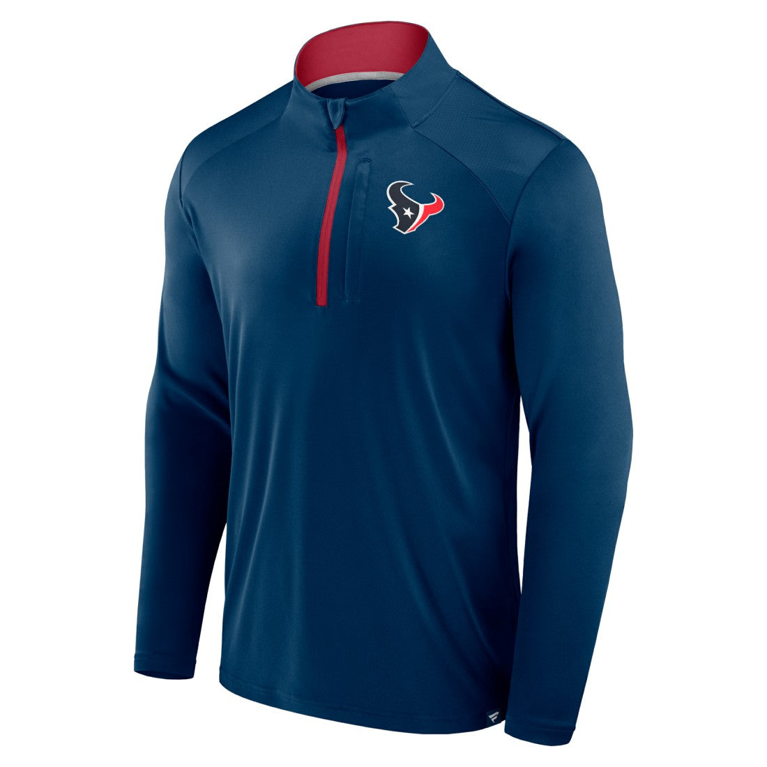 Houston Texans Defender Long Sleeve Quarter-Zip Jacket - Navy for sale