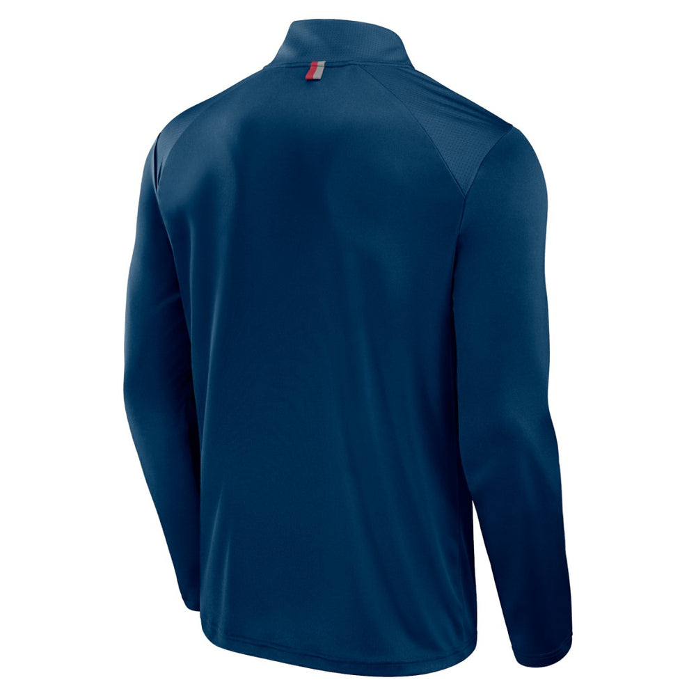 Houston Texans Defender Long Sleeve Quarter-Zip Jacket - Navy for sale
