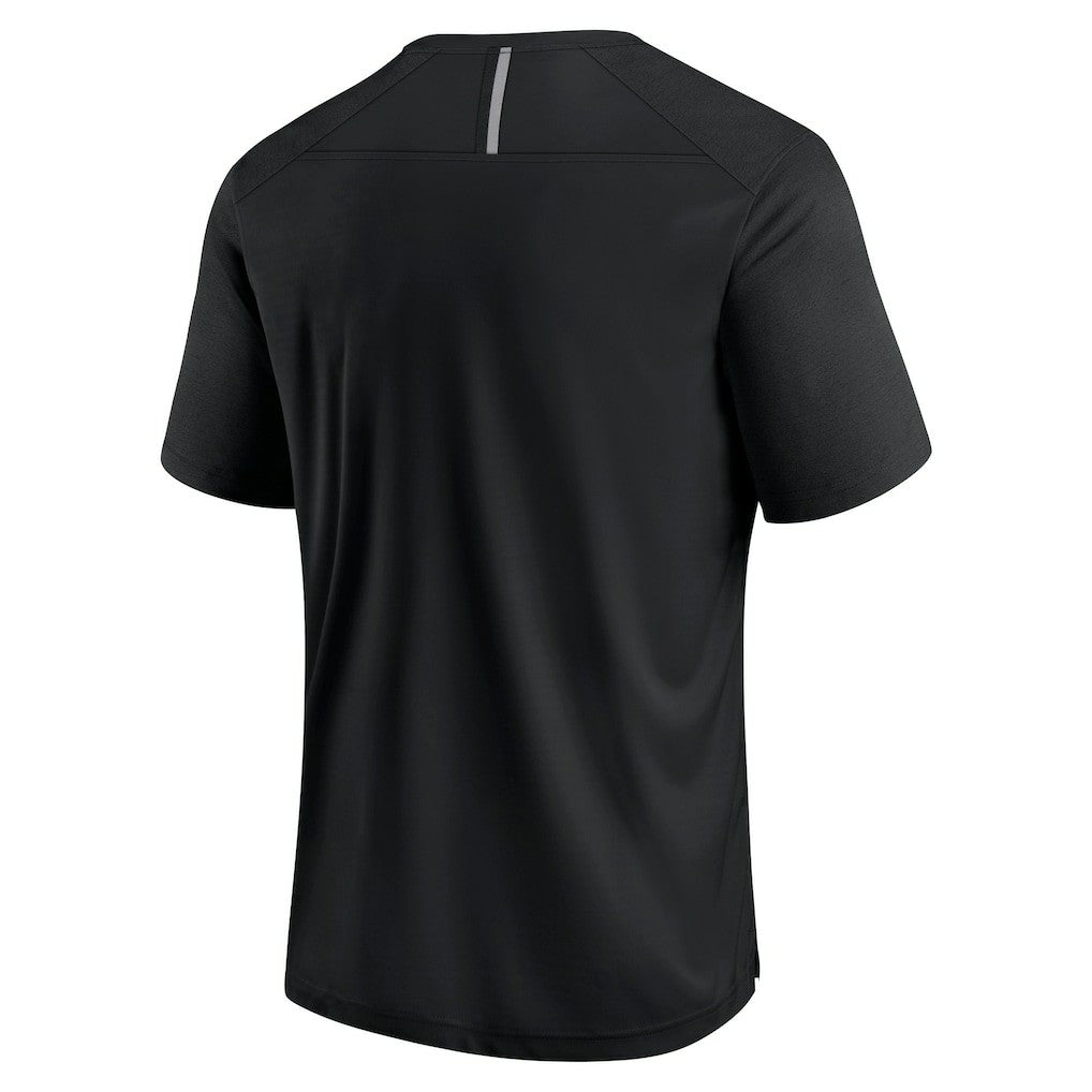 Carolina Panthers Defender Blackout T-Shirt - Black for sale