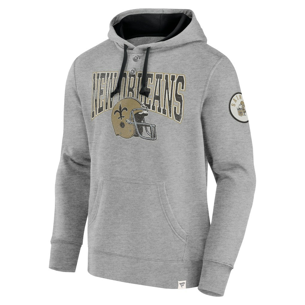 New Orleans Saints Label Maker Pullover Hoodie - Black for sale