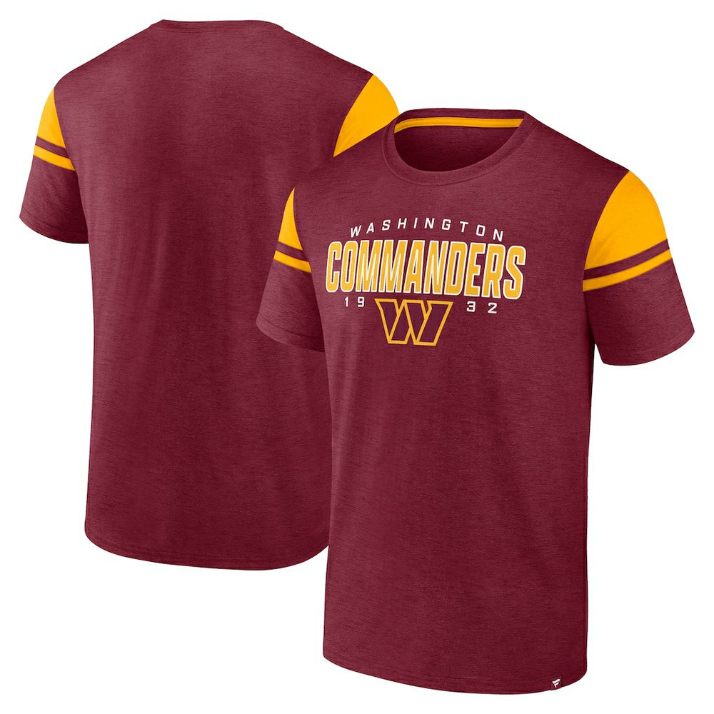 Washington Commanders Old School Play Slub T-Shirt - Burgundy on sale