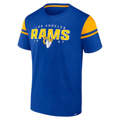 Los Angeles Rams Old School Play Slub T-Shirt - Royal sale