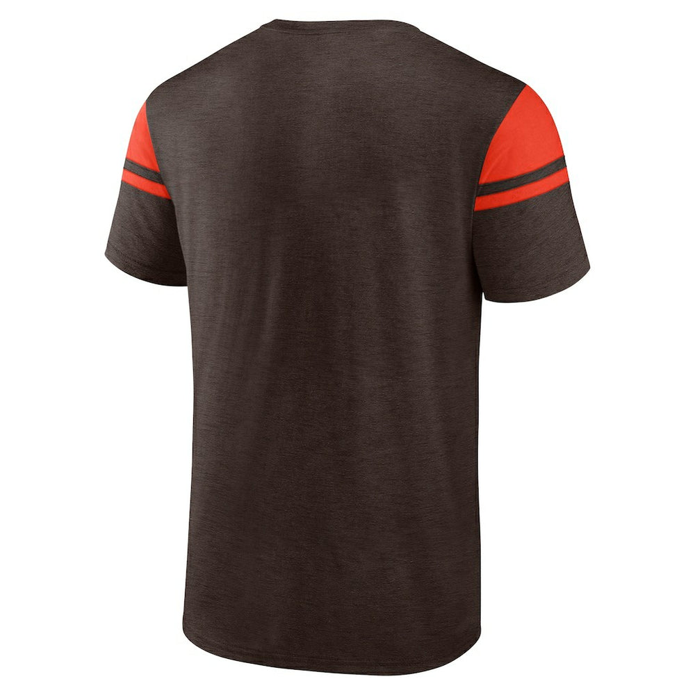 Cleveland Browns Old School Play Slub T-Shirt - Brown cheap