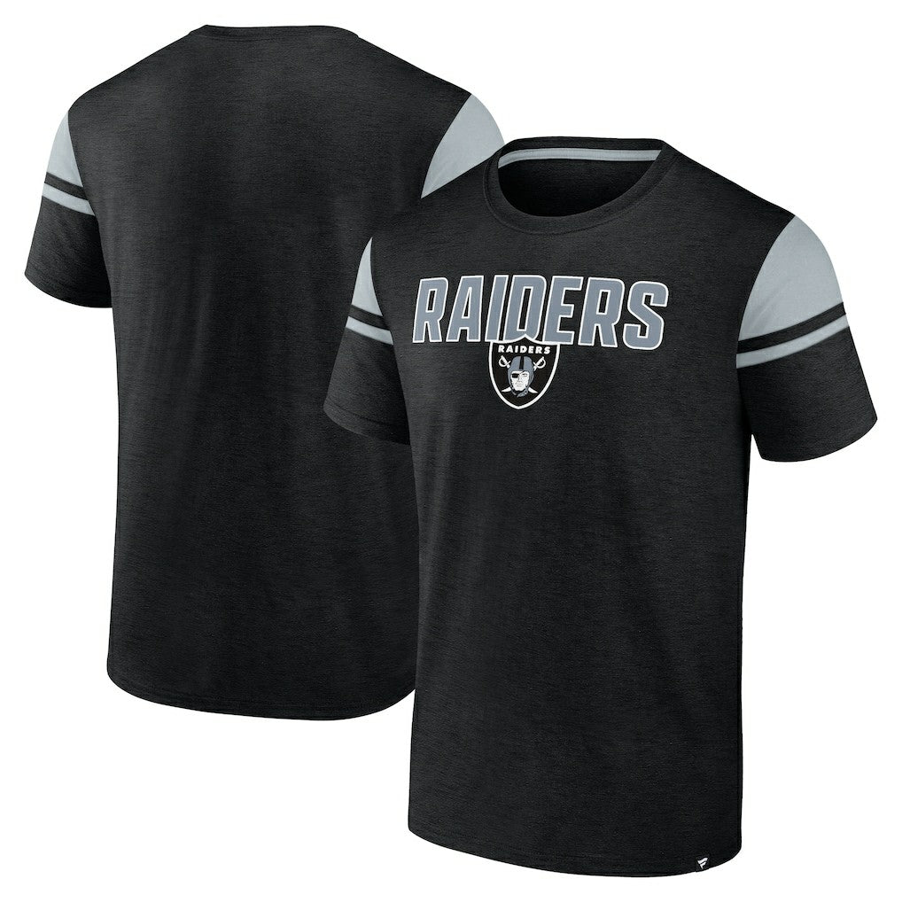 Las Vegas Raiders Old School Play Slub T-Shirt - Black sale