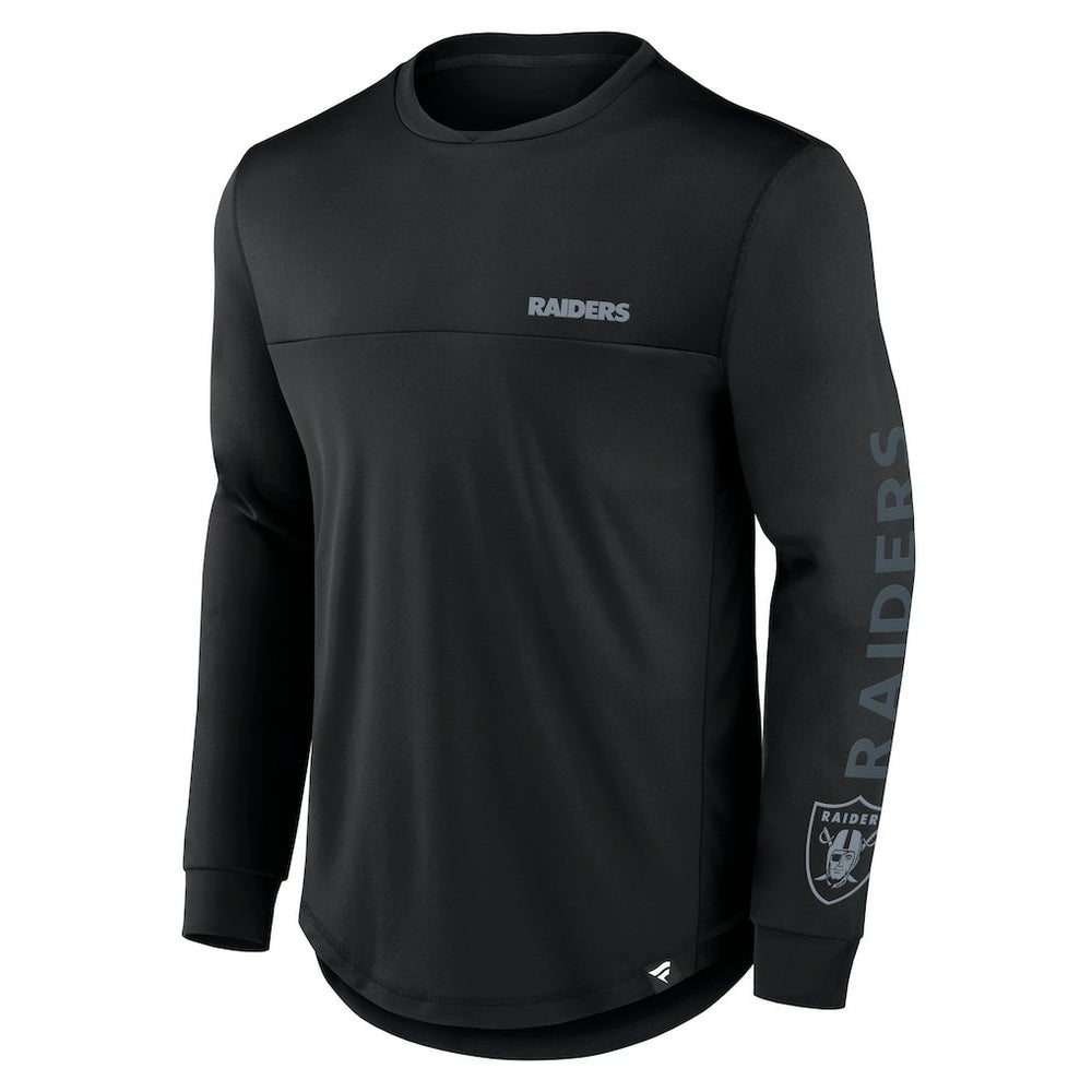 Las Vegas Raiders Blackout Long Sleeve T-Shirt - Black cheap