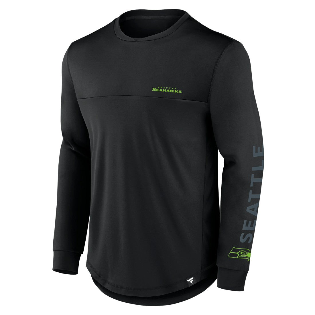 Seattle Seahawks Blackout Long Sleeve T-Shirt - Black for sale
