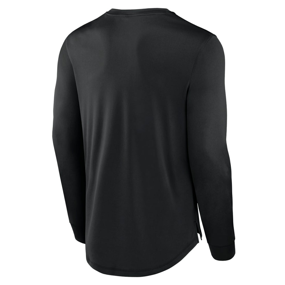 Seattle Seahawks Blackout Long Sleeve T-Shirt - Black for sale