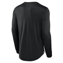 Seattle Seahawks Blackout Long Sleeve T-Shirt - Black for sale