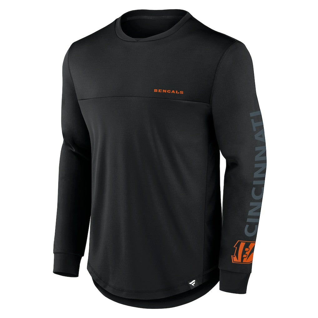 Cincinnati Bengals Blackout Long Sleeve T-Shirt - Black on sale
