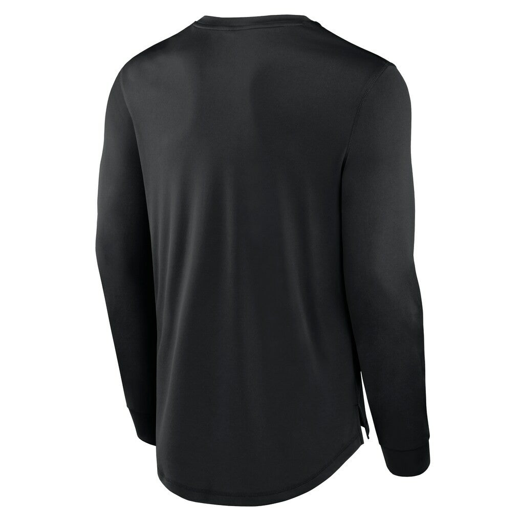 Cleveland Browns Blackout Long Sleeve T-Shirt - Black sale