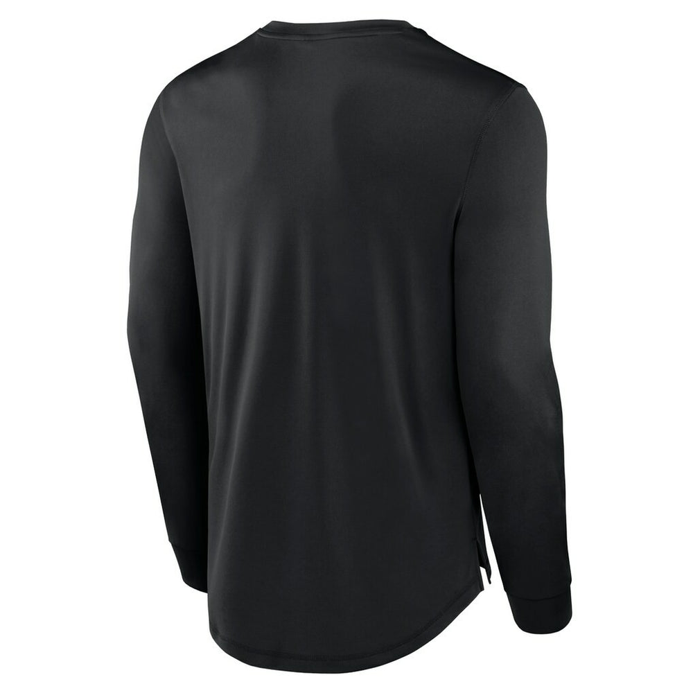 Cleveland Browns Blackout Long Sleeve T-Shirt - Black sale