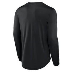 Cleveland Browns Blackout Long Sleeve T-Shirt - Black sale
