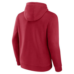 San Francisco 49ers Pylon Outline Pullover Hoodie - Scarlet on sale