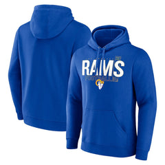 Los Angeles Rams Pylon Outline Pullover Hoodie - Royal for sale