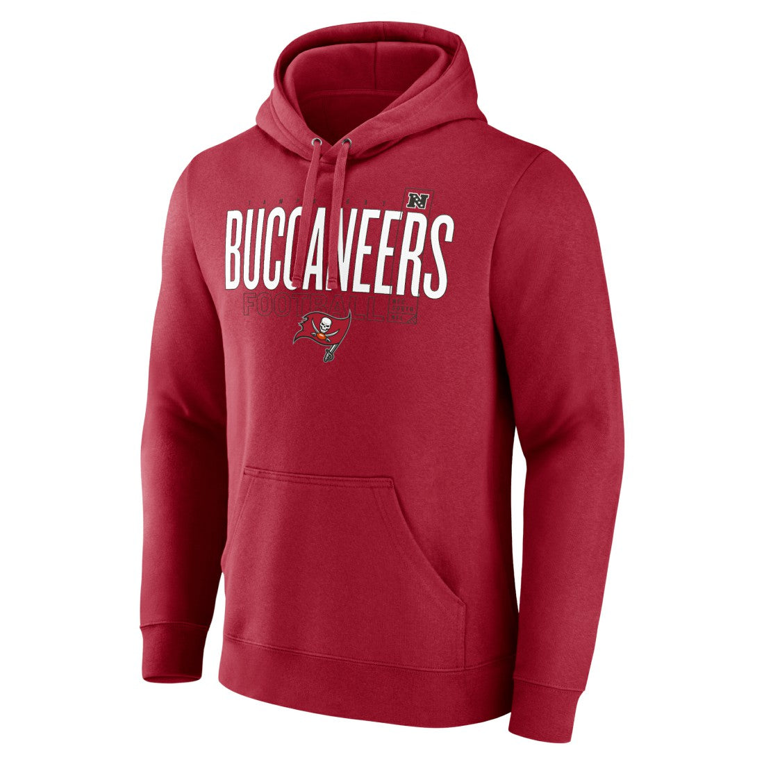 Tampa Bay Buccaneers Pylon Outline Pullover Hoodie - Red discount