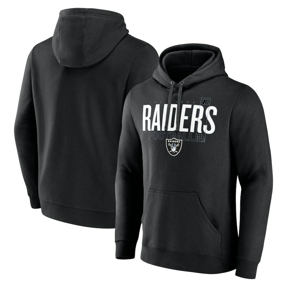 Las Vegas Raiders Pylon Outline Pullover Hoodie - Black cheap