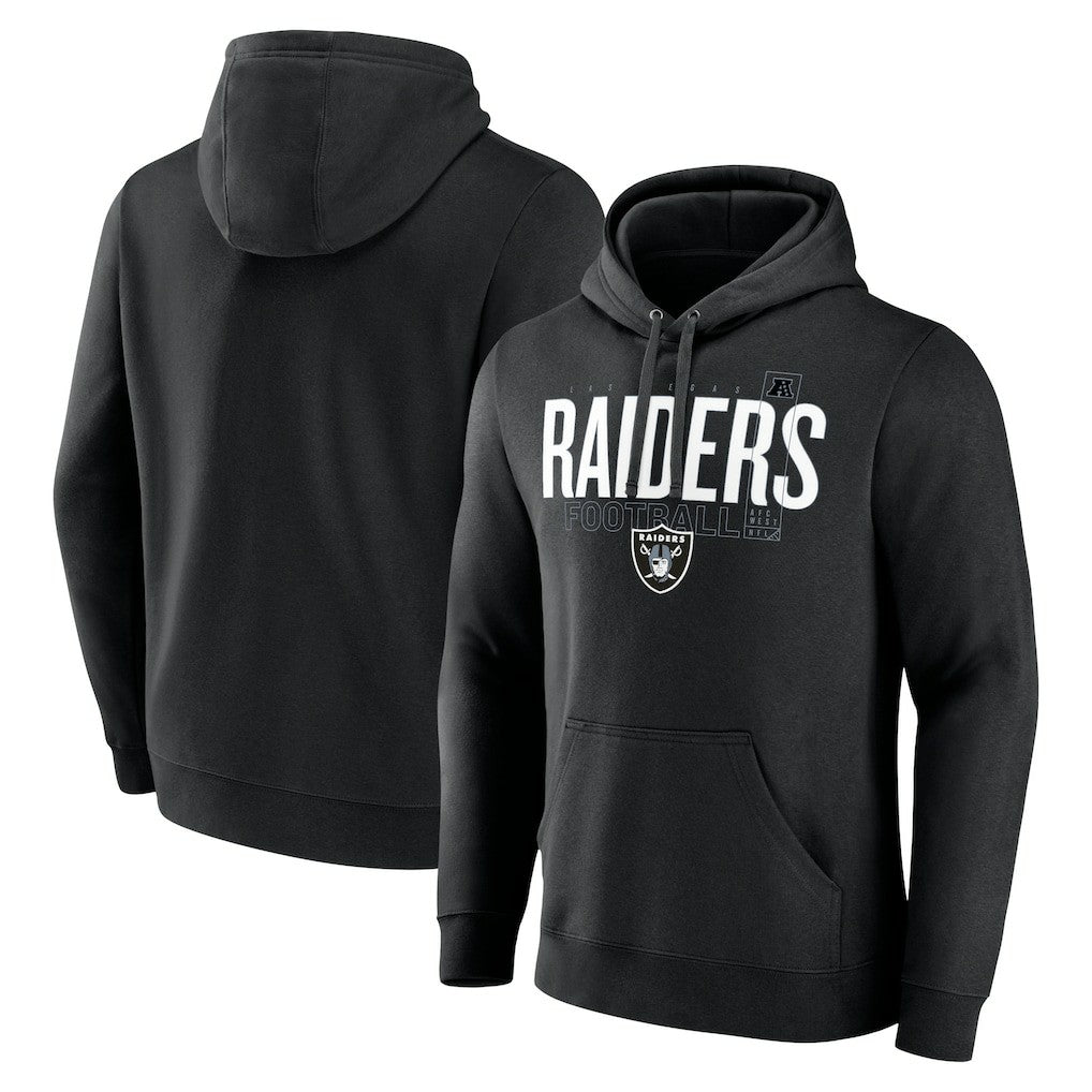 Las Vegas Raiders Pylon Outline Pullover Hoodie - Black cheap