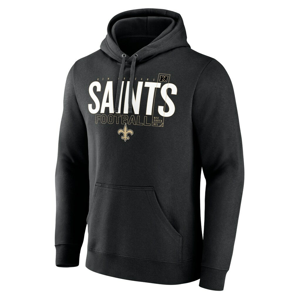 New Orleans Saints Pylon Outline Pullover Hoodie - Black for sale
