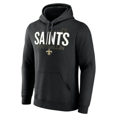 New Orleans Saints Pylon Outline Pullover Hoodie - Black for sale