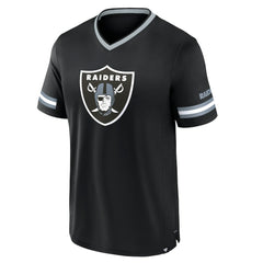 Las Vegas Raiders Stripe Stacking T-Shirt - Black on sale