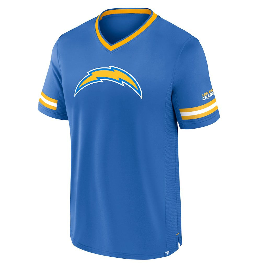 Los Angeles Chargers Stripe Stacking T-Shirt - Powder Blue online