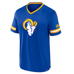 Los Angeles Rams Stripe Stacking T-Shirt - Royal outlet