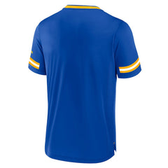 Los Angeles Rams Stripe Stacking T-Shirt - Royal outlet