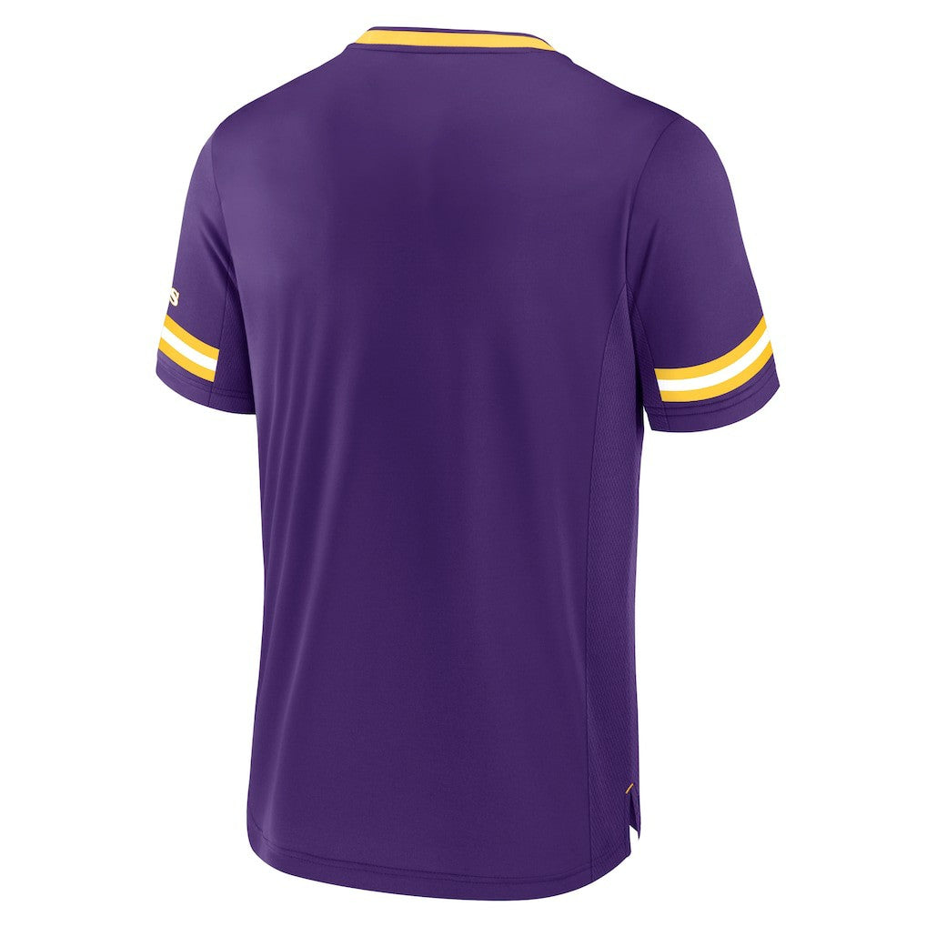 Minnesota Vikings Stripe Stacking T-Shirt - Purple online