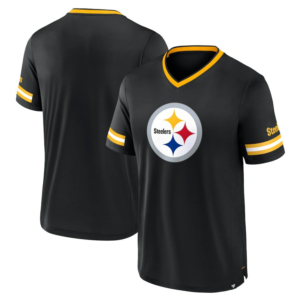 Pittsburgh Steelers Stripe Stacking T-Shirt - Black outlet