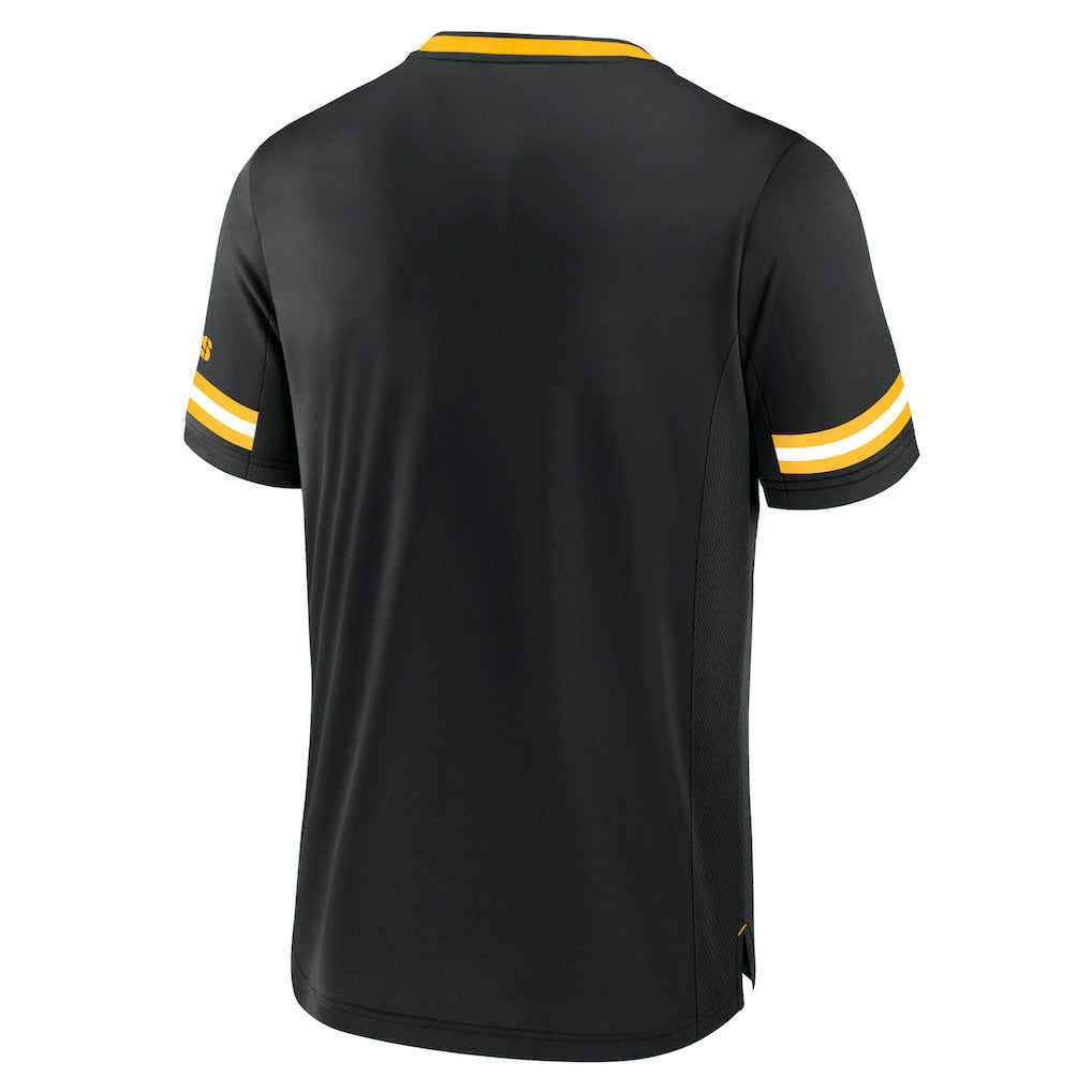Pittsburgh Steelers Stripe Stacking T-Shirt - Black outlet