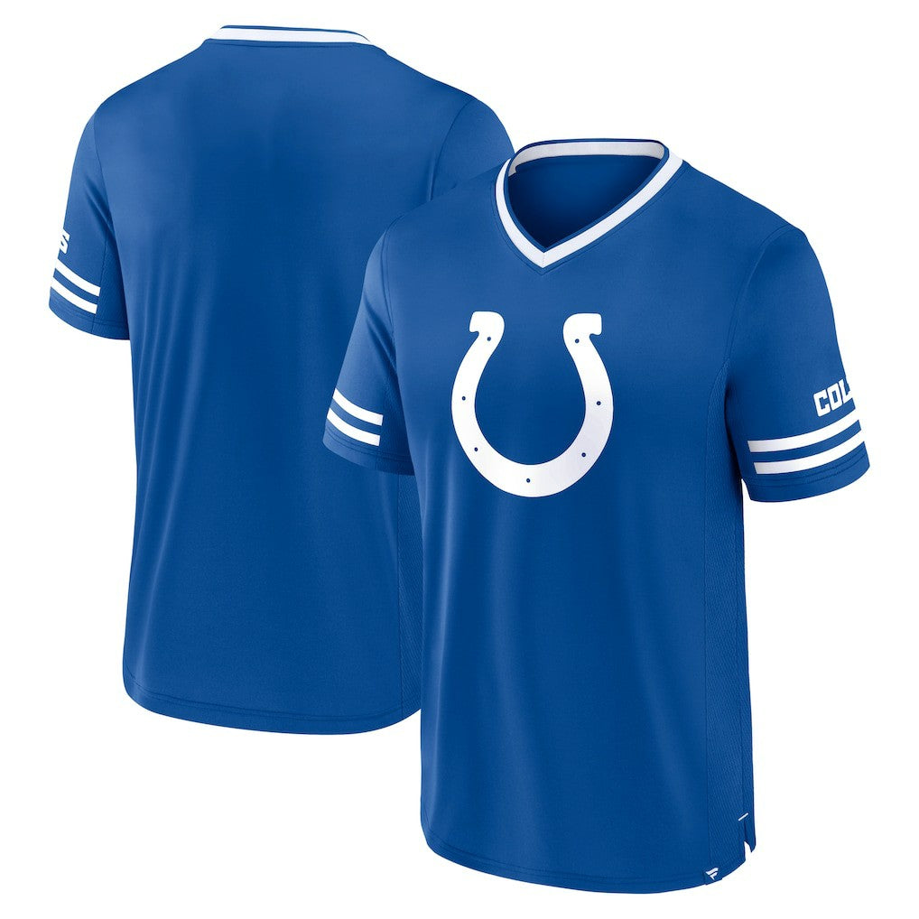 Indianapolis Colts Stripe Stacking T-Shirt - Royal for sale