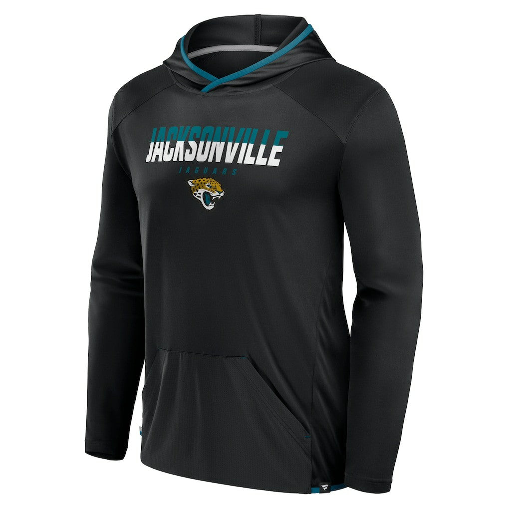 Jacksonville Jaguars Transitional Defender Hoodie Long Sleeve T-Shirt - Black discount