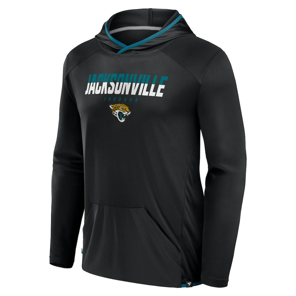Jacksonville Jaguars Transitional Defender Hoodie Long Sleeve T-Shirt - Black discount