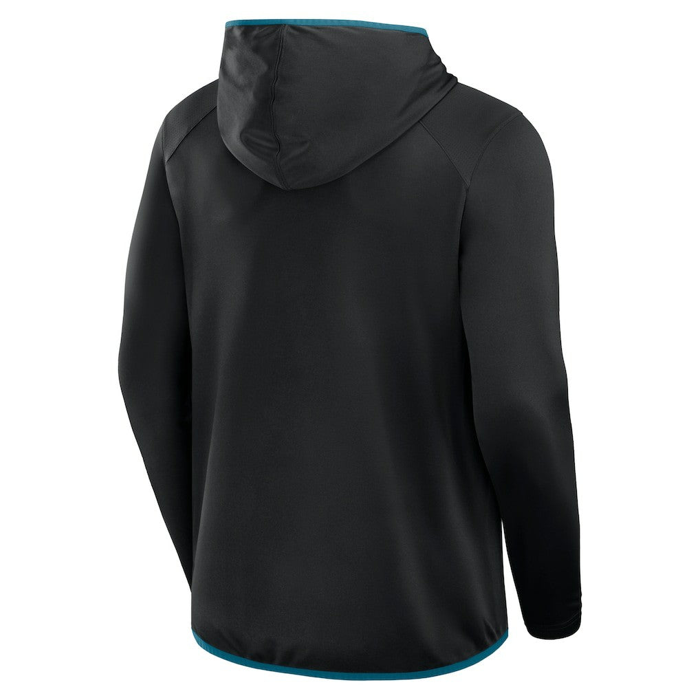 Jacksonville Jaguars Transitional Defender Hoodie Long Sleeve T-Shirt - Black discount
