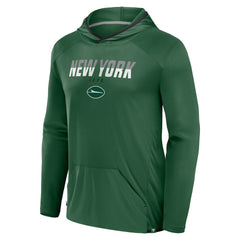 New York Jets Transitional Defender Hoodie Long Sleeve T-Shirt - Green for sale
