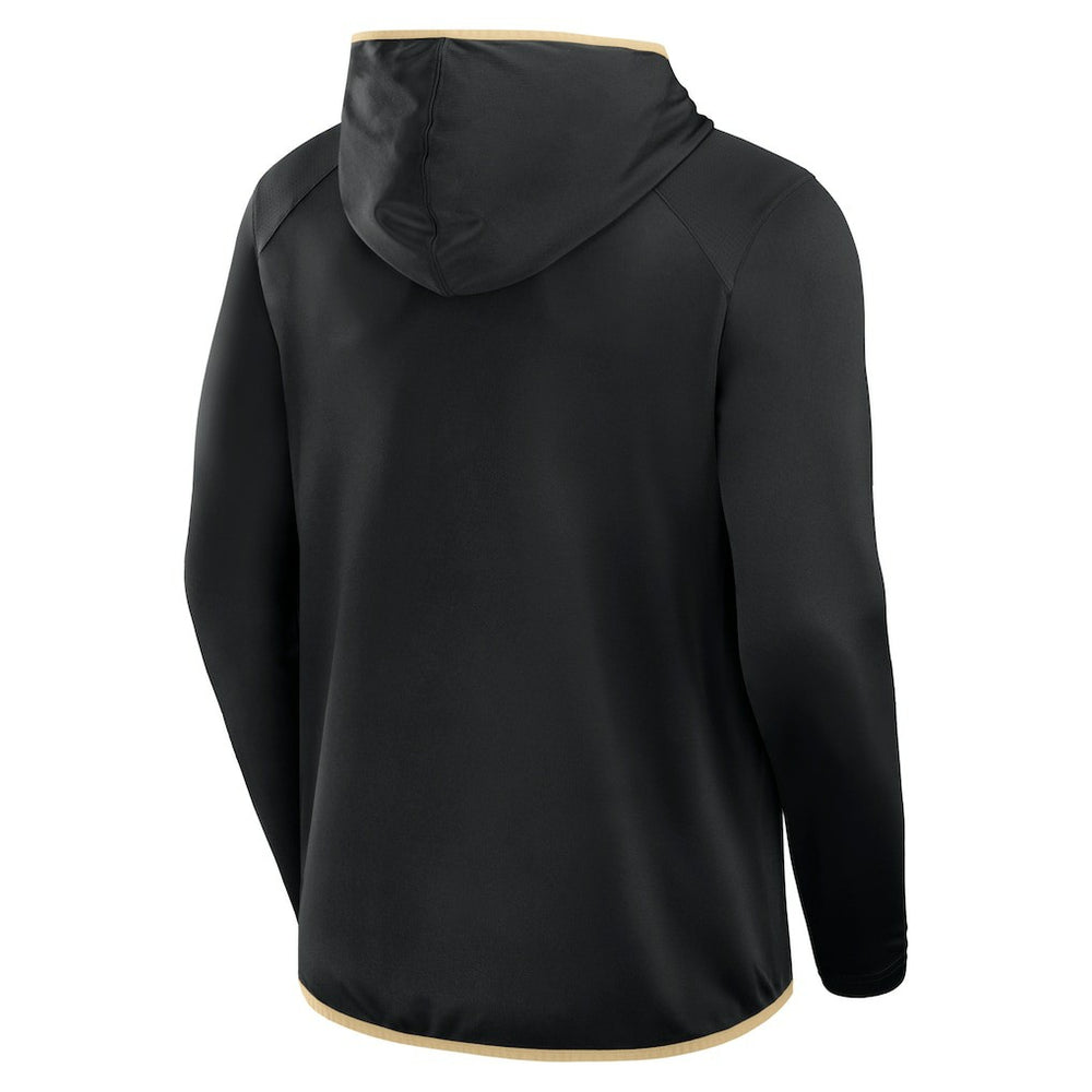 New Orleans Saints Transitional Defender Hoodie Long Sleeve T-Shirt - Black discount