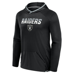 Las Vegas Raiders Transitional Defender Hoodie Long Sleeve T-Shirt - Black on sale