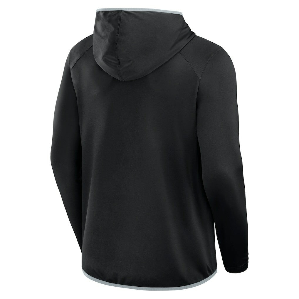 Las Vegas Raiders Transitional Defender Hoodie Long Sleeve T-Shirt - Black on sale