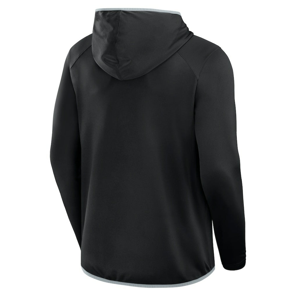 Las Vegas Raiders Transitional Defender Hoodie Long Sleeve T-Shirt - Black on sale