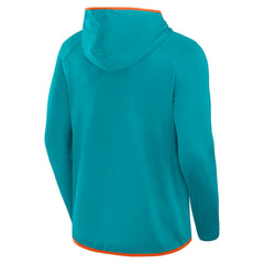 Miami Dolphins Transitional Defender Hoodie Long Sleeve T-Shirt - Aqua outlet