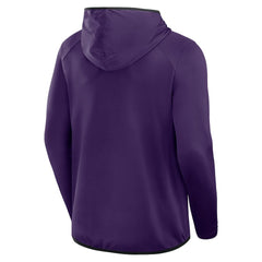 Baltimore Ravens Transitional Defender Hoodie Long Sleeve T-Shirt - Purple outlet