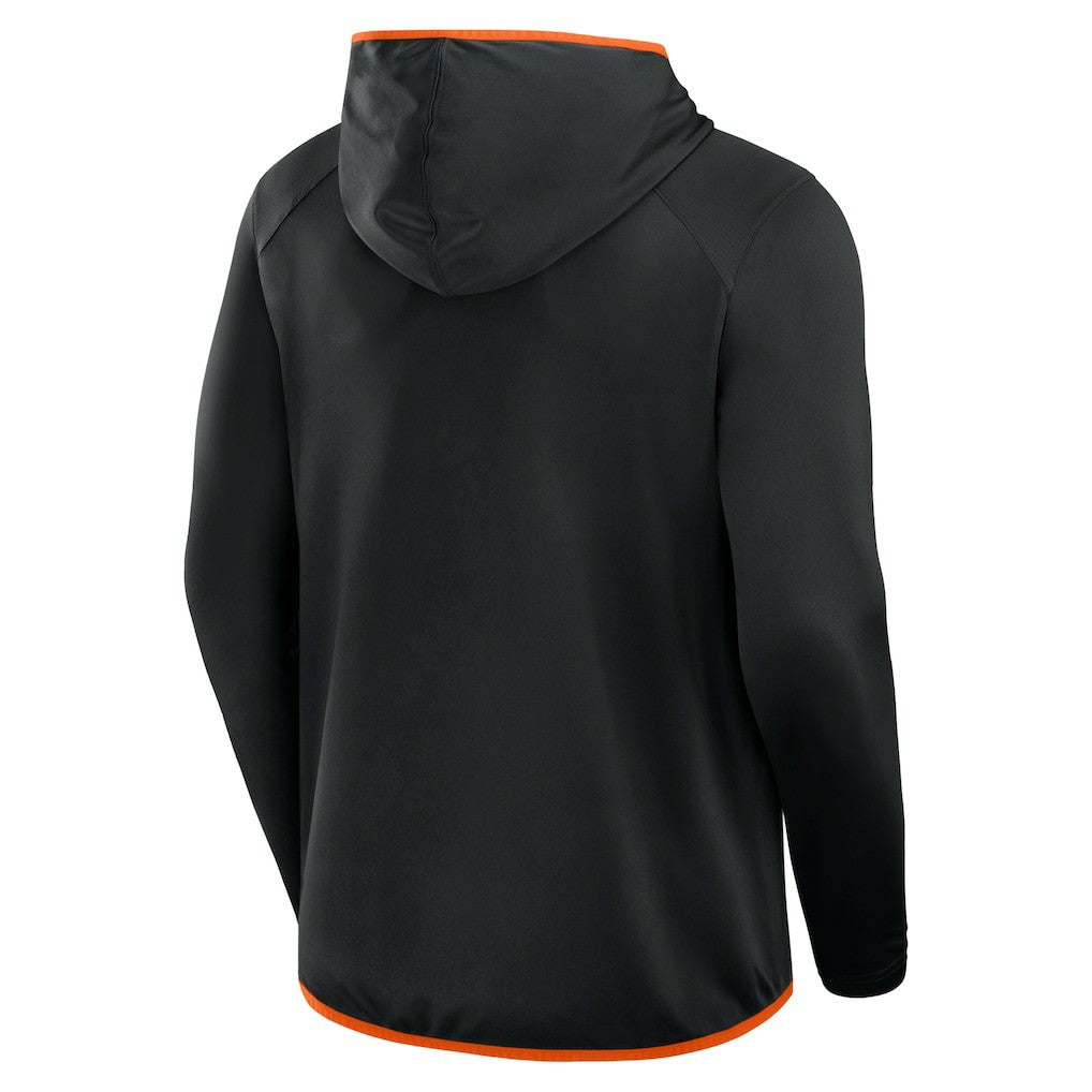 Cincinnati Bengals Transitional Defender Hoodie Long Sleeve T-Shirt - Black sale