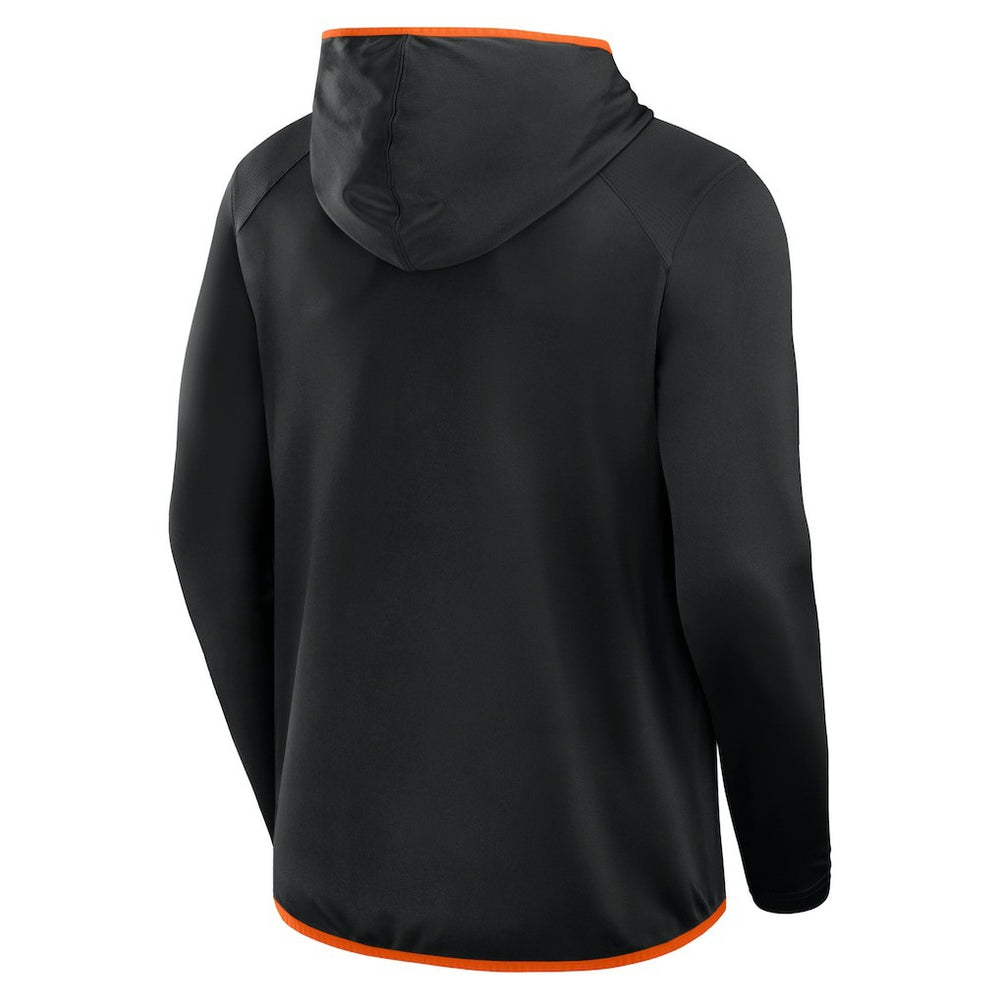 Cincinnati Bengals Transitional Defender Hoodie Long Sleeve T-Shirt - Black sale