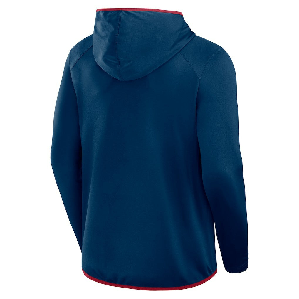 Houston Texans Transitional Defender Hoodie Long Sleeve T-Shirt - Navy for sale