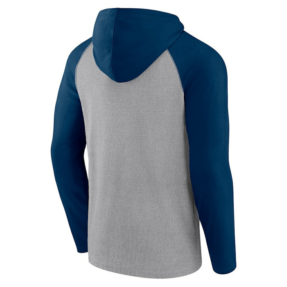 Houston Texans Under Center Long Sleeve Hoodie T-Shirt - Gray/Navy online